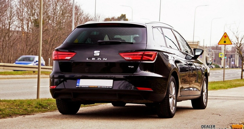Seat Leon cena 49000 przebieg: 187000, rok produkcji 2017 z Gdynia małe 781